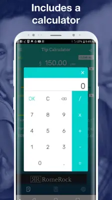 Tip Calculator & Bill Split android App screenshot 1