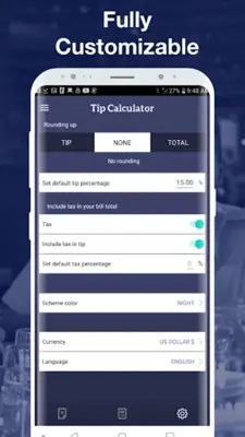 Tip Calculator & Bill Split android App screenshot 3